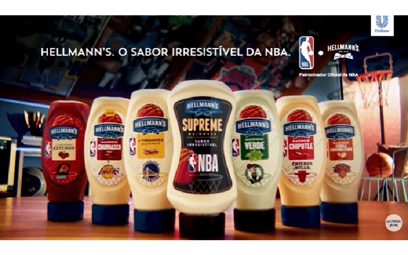 Hellmann’s lança campanha inspirada em cada Hora H da NBA