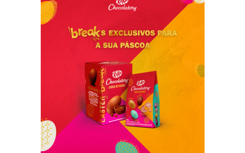 KITKAT® Chocolatory apresenta portfólio de Páscoa inédito