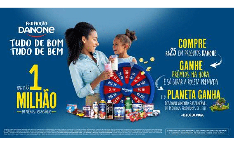 Danone lança primeira campanha master brand no Brasil