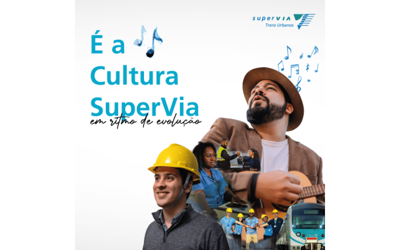 SuperVia lança campanha de cultura organizacional para colaboradores