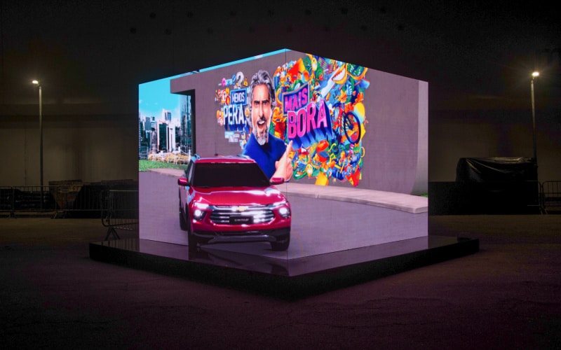 Chevrolet traz tecnologia hiper-realista inédita, para Nova Montana