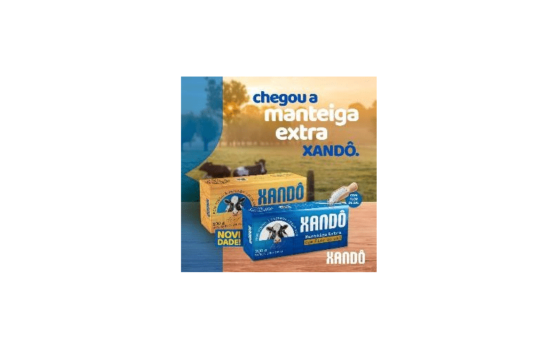 Xandô apresenta Manteiga Extra em campanha de mídia online