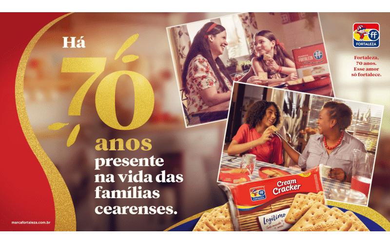 Marca Fortaleza celebra 70 anos com campanha histórica e afetiva
