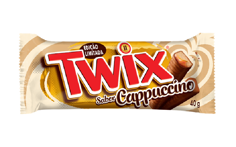 Mars Wrigley traz de volta ao mercado TWIX sabor Cappuccino
