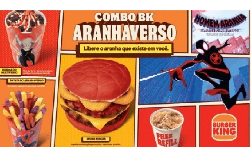 Burger King® e Sony lançam Combo BK Aranhaverso