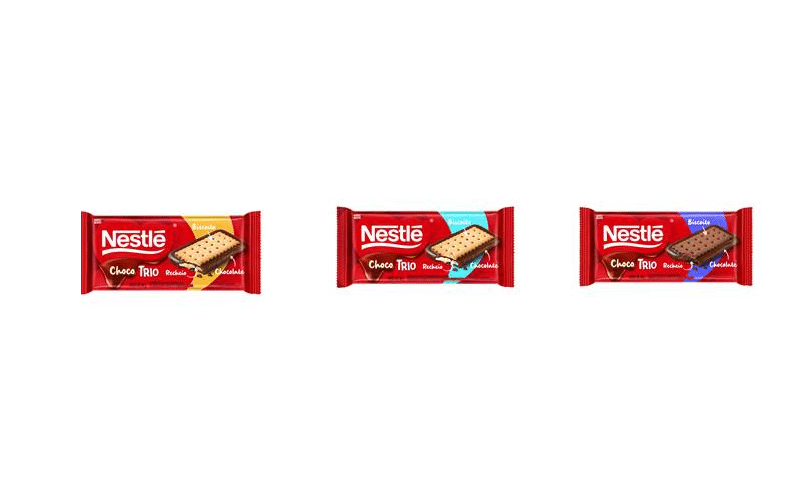 Nestlé® apresenta Choco Trio, a maior inovação em barra de chocolate