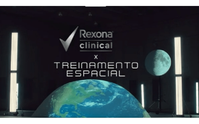 Campanha de Rexona Clinical leva pessoas ao limite em treino espacial