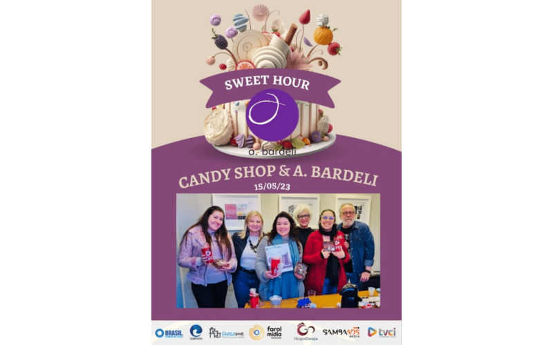 Sweet Hour: Candy Shop com Anita Bardeli – direto de Curitiba