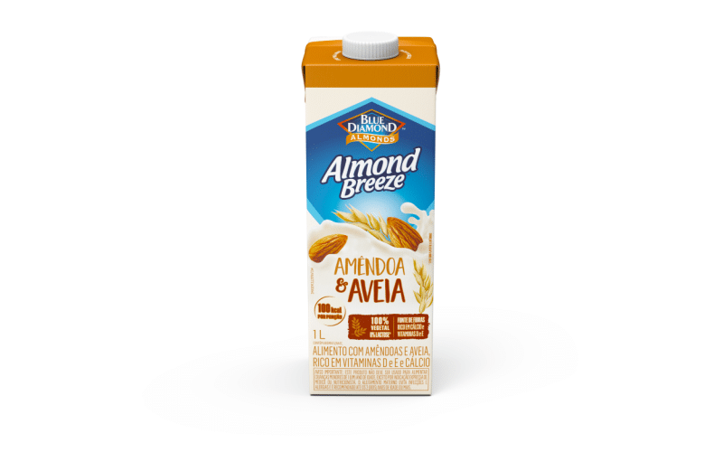 Almond Breeze une a cremosidade da aveia ao sabor das amêndoas