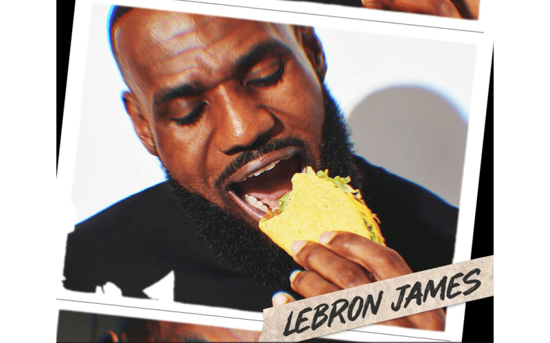 Taco Bell lança campanha global “Terça é Taco” com astro LeBron James