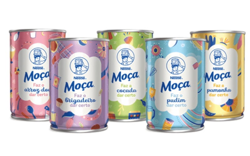 Nestlé® lança edição limitada de latas colecionáveis do Leite Moça®