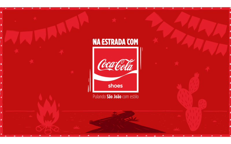 Coca-Cola Shoes e DZ Estúdio colocam o pé na estrada para as festas de São João