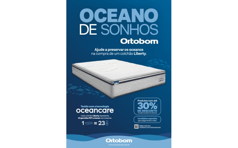 Ortobom lança sua primeira campanha conceitual: Oceano de Sonhos