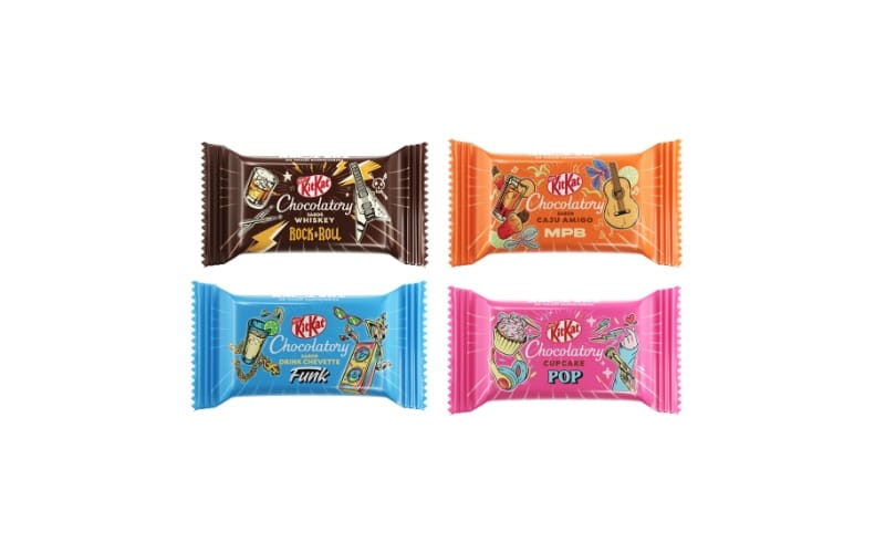 KITKAT® Chocolatory® lança sabores inspirados nos estilos musicais