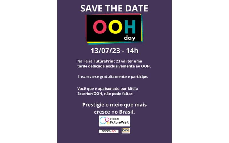 Save the Date – OOH Date – 13/07