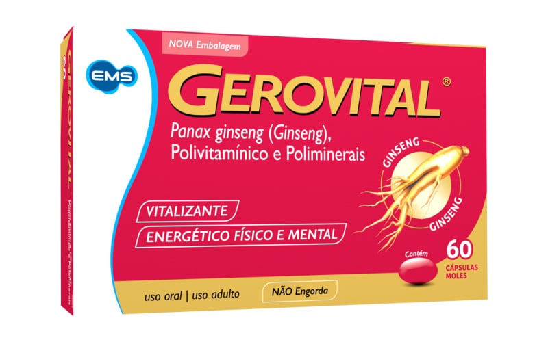 Farmacêutica EMS reposiciona Gerovital dentro do mercado de vitaminas