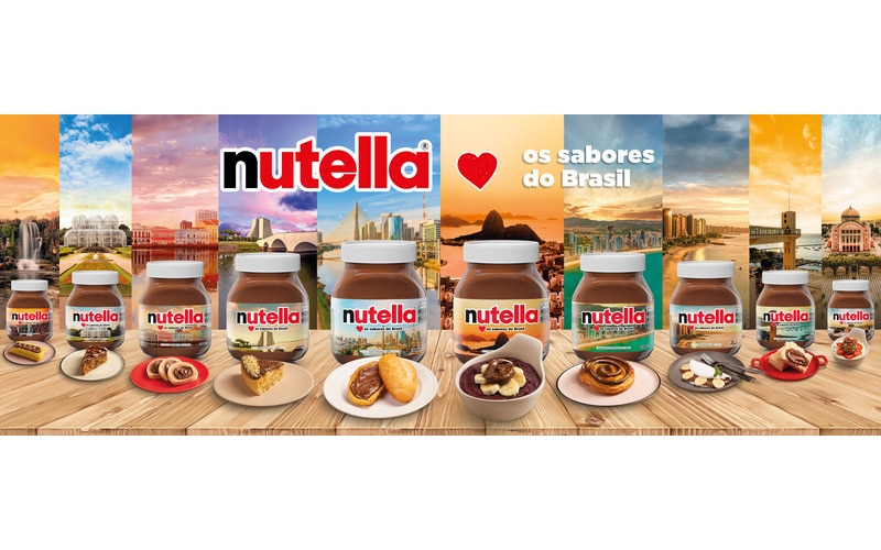 Nutella® homenageia culinária e beleza do Brasil em nova campanha