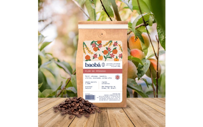 Baobá lança café especial com notas de pêssego e rapadura