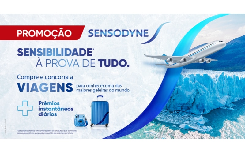 Sensodyne leva consumidores a uma das maiores geleiras do mundo
