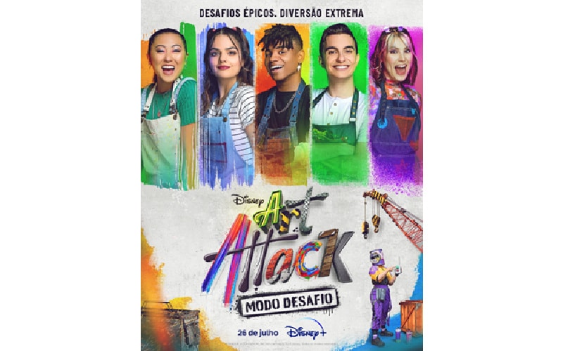 Disney+ | Art Attack: Modo Desafio estreia em 26 de julho