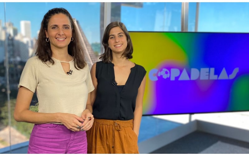 Videocast Copa Delas estreia edições ao vivo na telinha da TV Brasil