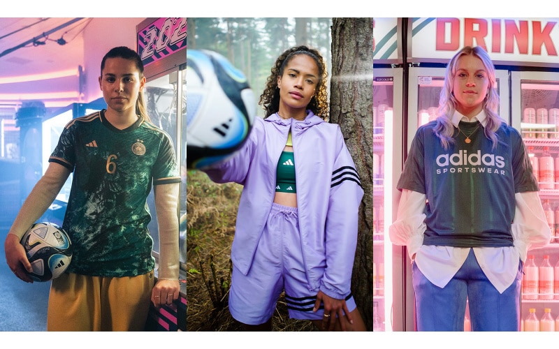 Adidas lança campanha com craques da copa do mundo feminina