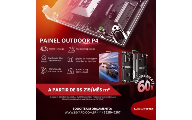 Painel Outdoor P4