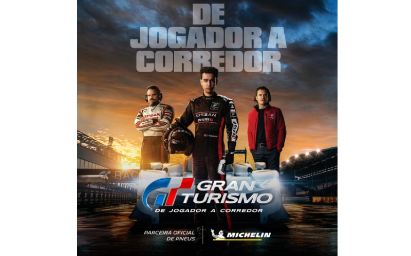 Filme Gran Turismo com MICHELIN