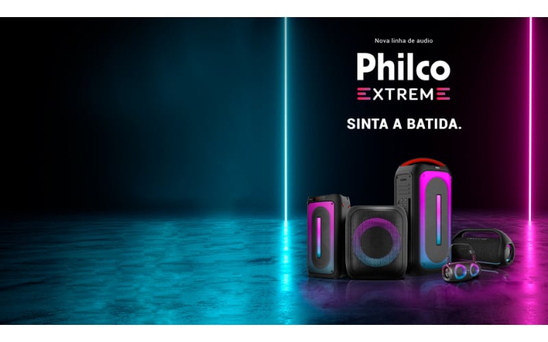 Philco lança novos produtos da linha de áudio com mais modernidade