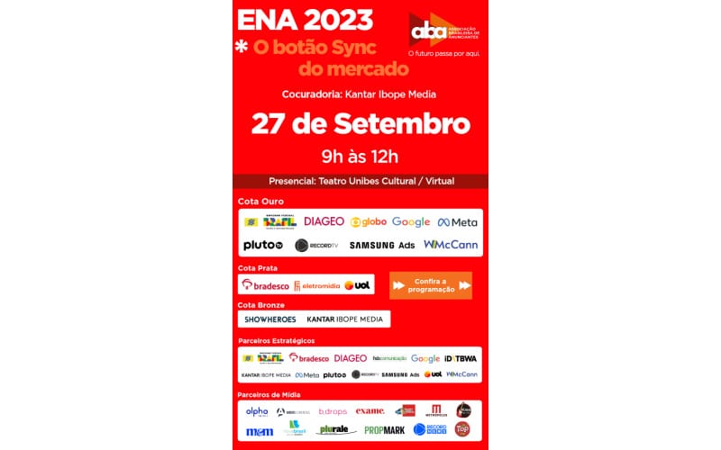 ENA 2023 | Dia 27 de Setembro das 09h às 12h | Presencial e Virtual