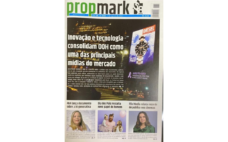 Propmark: Inovação e tecnologia consolidam OOH como uma das principais mídias do mercado