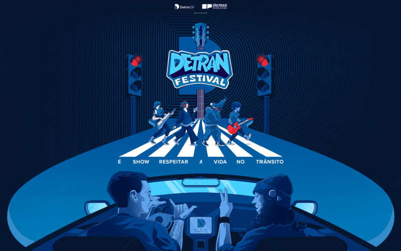 Detran SP lança “Detran Festival: É Show respeitar a vida no Trânsito”