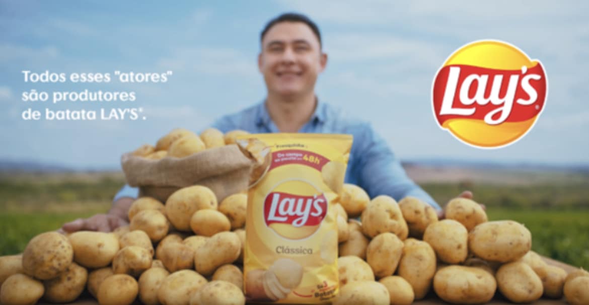 LAY’S lança nova campanha com foco em ingredientes e produtores rurais