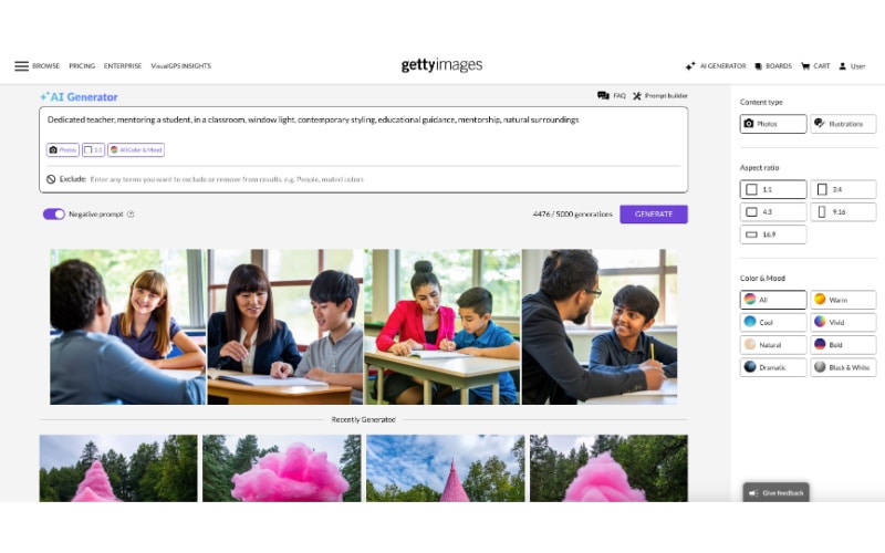 Getty Images lança gerador de imagens com Inteligência Artificial
