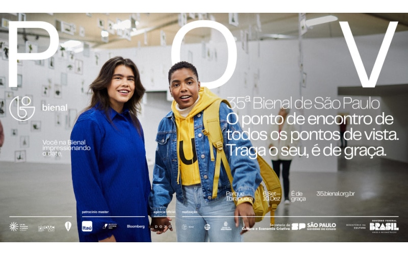 35ª Bienal de São Paulo apresenta campanha criada pela DOJO