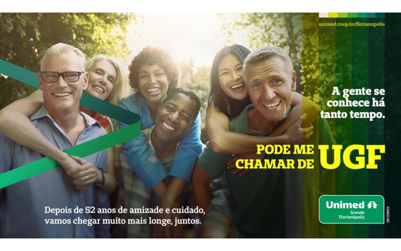 Campanha da Unimed Floripa reforça aproximação com seus clientes