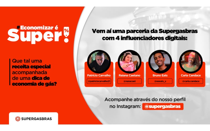 Em parceria com influenciadores, Supergasbras lança série de conteúdos