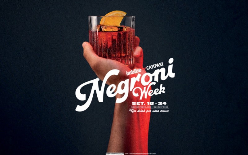 Grupo Campari propõe um brinde à eterna união entre Campari e a Negroni Week