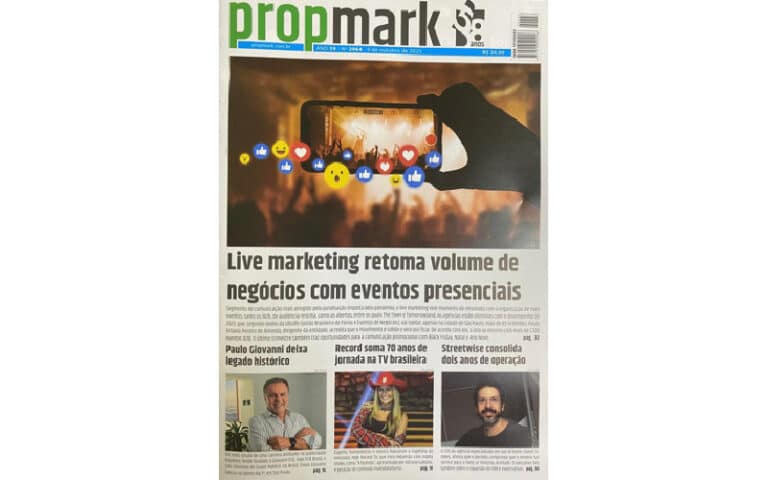 Propmark: Live marketing retoma volume de negócios com eventos presenciais