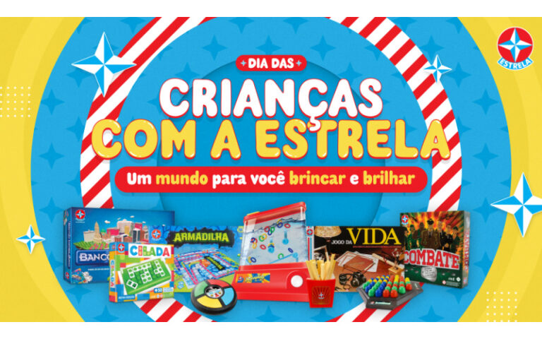 Estrela lança campanha de Dia das Crianças 100% no digital
