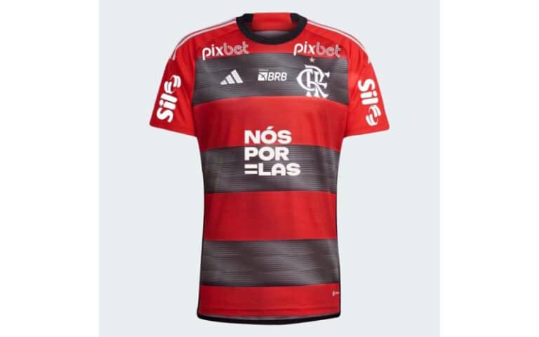 Flamengo veste a camisa pelo combate à violência contra mulher