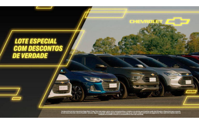 Chevrolet promove a maior Black Friday da América do Sul