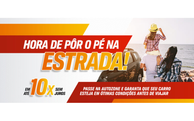 AutoZone Brasil lança campanha especial de férias