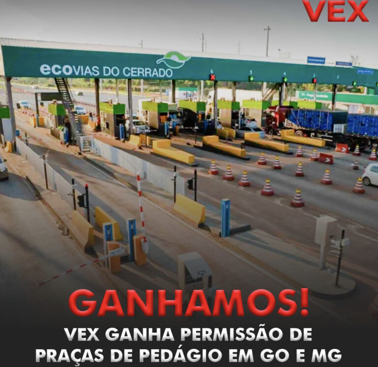 VEX, ganha permissão nas praças de pedágios