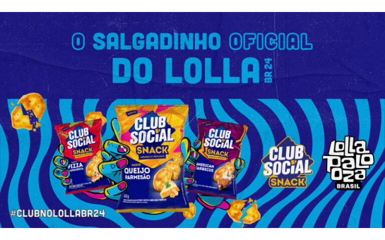 Club Social é uma das marcas patrocinadoras do Lollapalooza