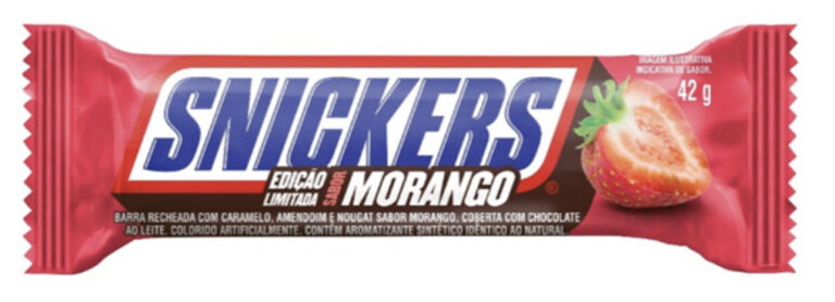 SNICKERS apresenta novo sabor Morango
