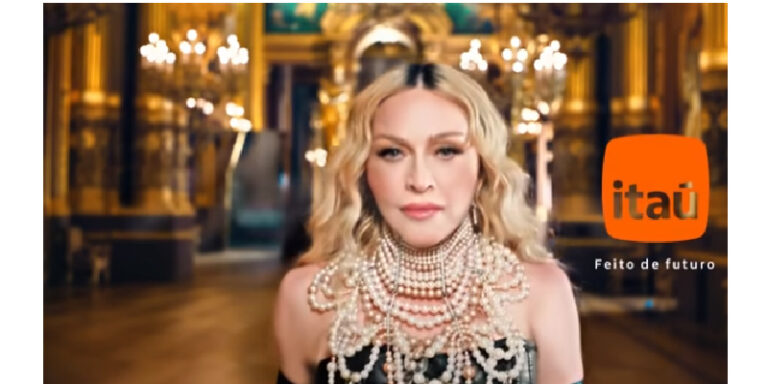 Para celebrar os 100 anos do Itaú, Madonna estrela filme