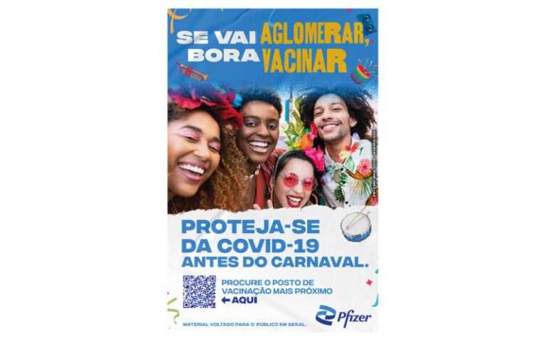 Pfizer lança campanha de Carnaval