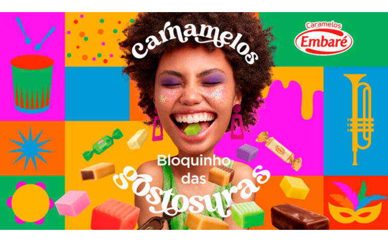 Caramelos Embaré entra no clima do Carnaval 2024