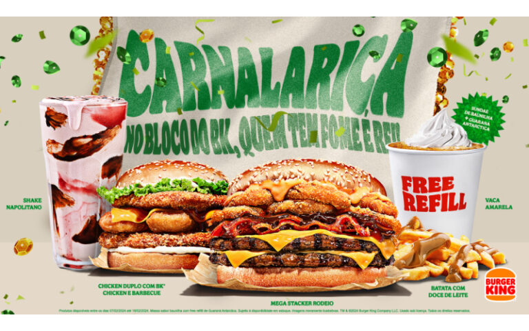 Burger King® lança Carnalarica para provar que todo folião é rei!
